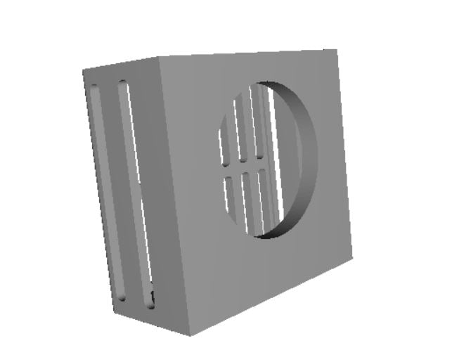 Rejilla universal para pasamuros de bajada a sump (85x80x40 mm) | Apta para acuarios marinos, plantados (Copia)
