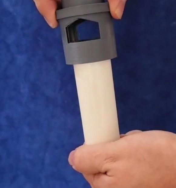 Silenciador para rebosadero en acuarios marinos tipo Bean Animal, Blau...