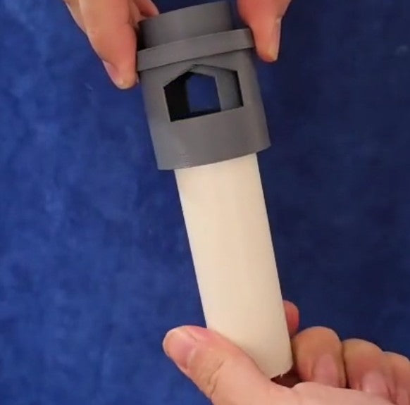 Silenciador para rebosadero en acuarios marinos tipo Bean Animal, Blau...