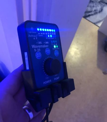 Soporte para controlador de bomba Jebao SW-2, SW-4, SW-8, SW-15 y S-35