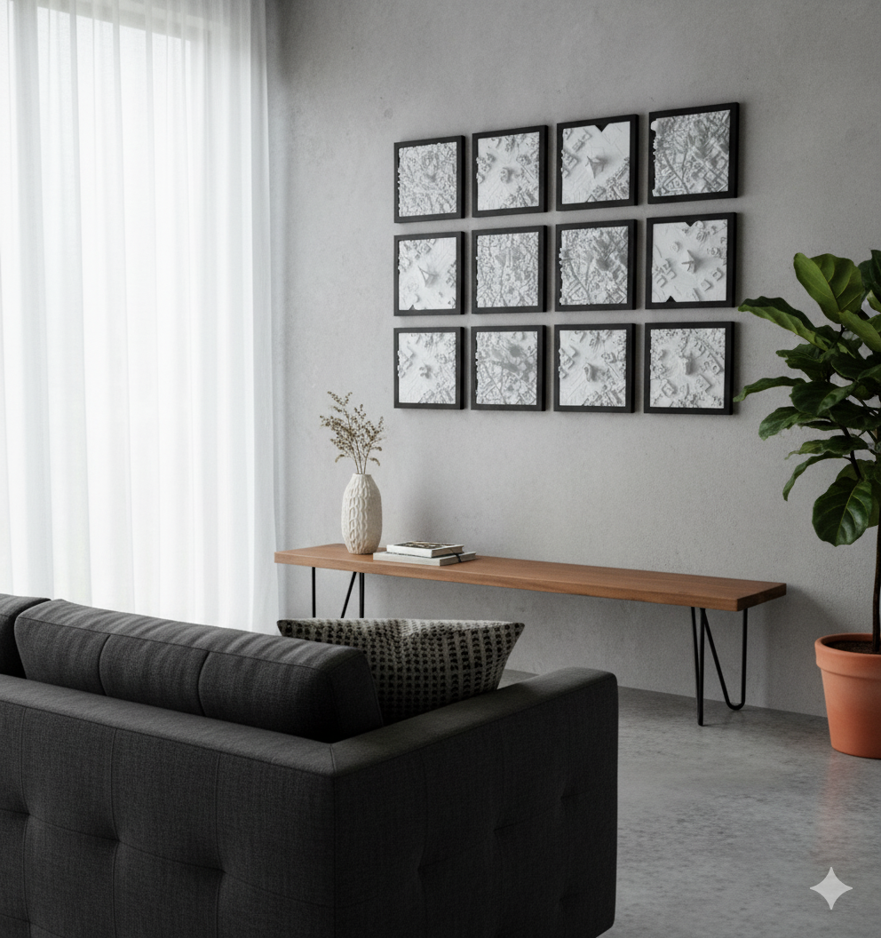 Ciudades en 3D personalizadas | Maquetas urbanas decorativas y recuerdos de viaje