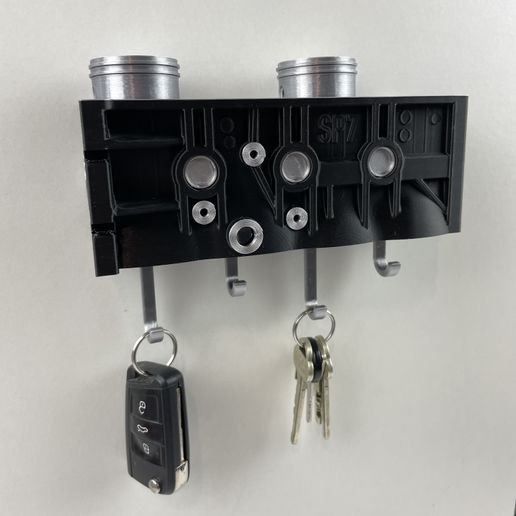 Colgador de llaves bloque cilindros - motor