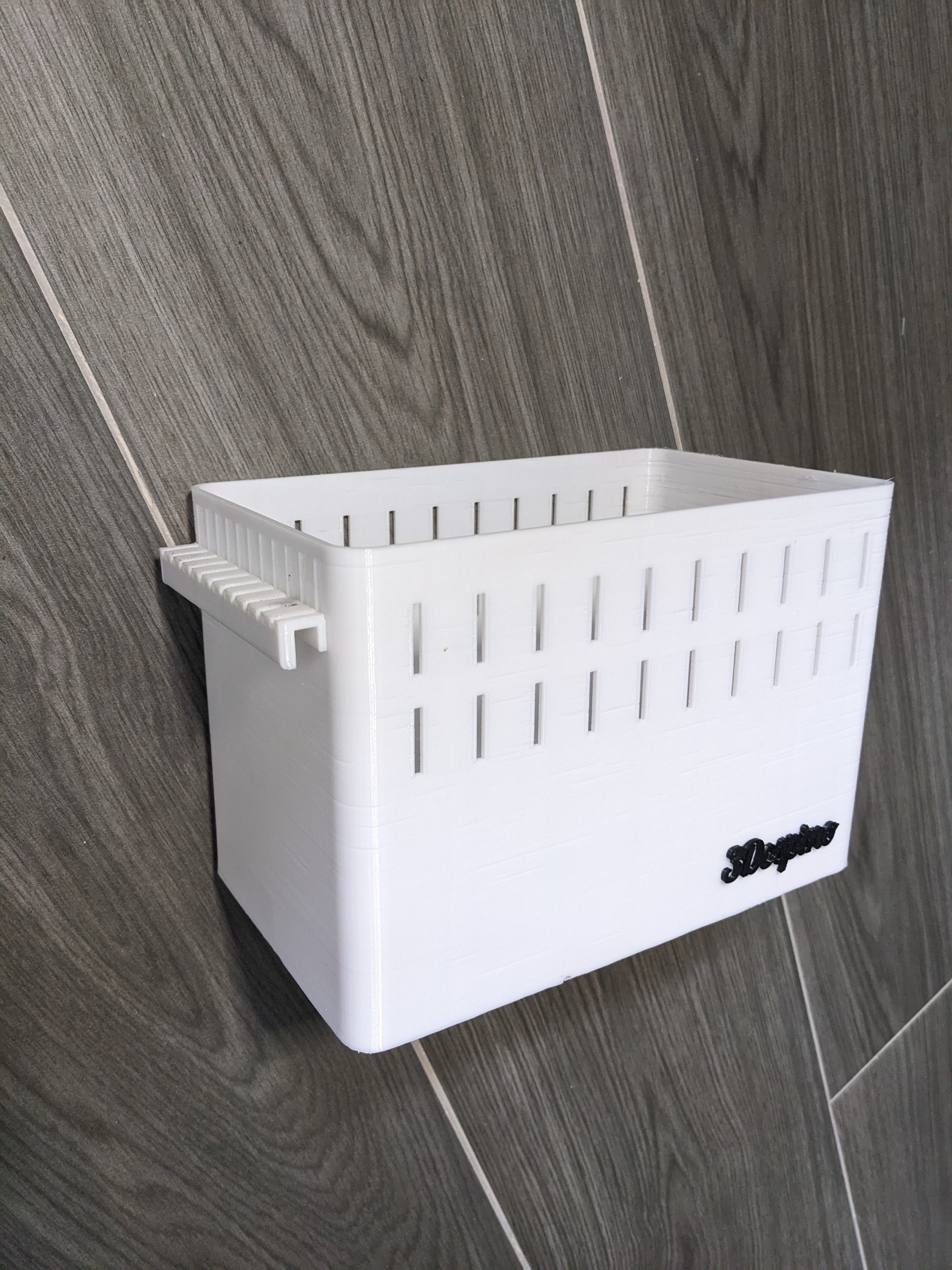 Cesta filtrante con peine para sump de acuario (220×100×150 mm) | Para esponja, perlón, biobolas, material cerámico o refugio de algas