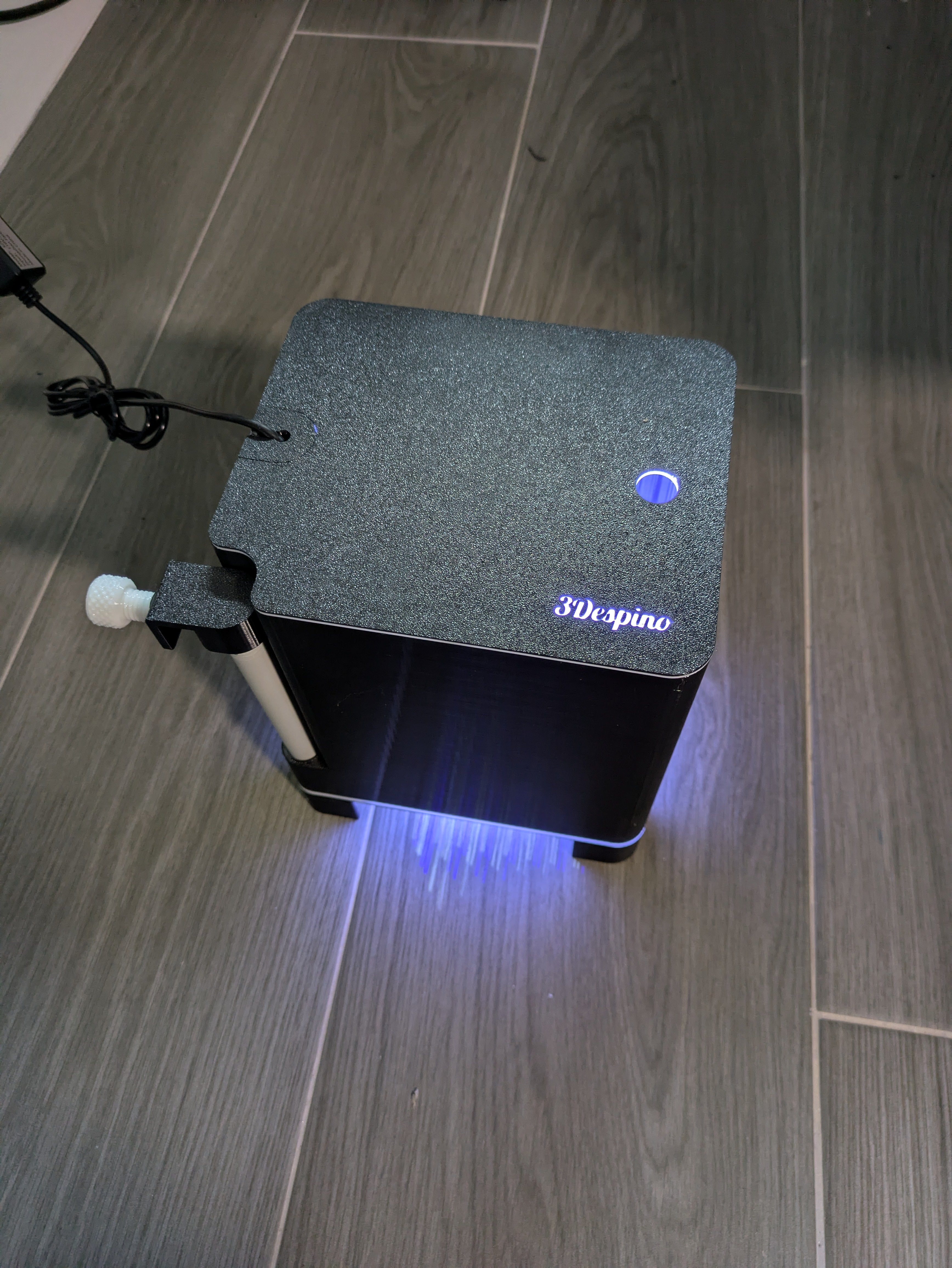 Reactor rectangular de alga Chaetomorpha/Caulerpa para sump