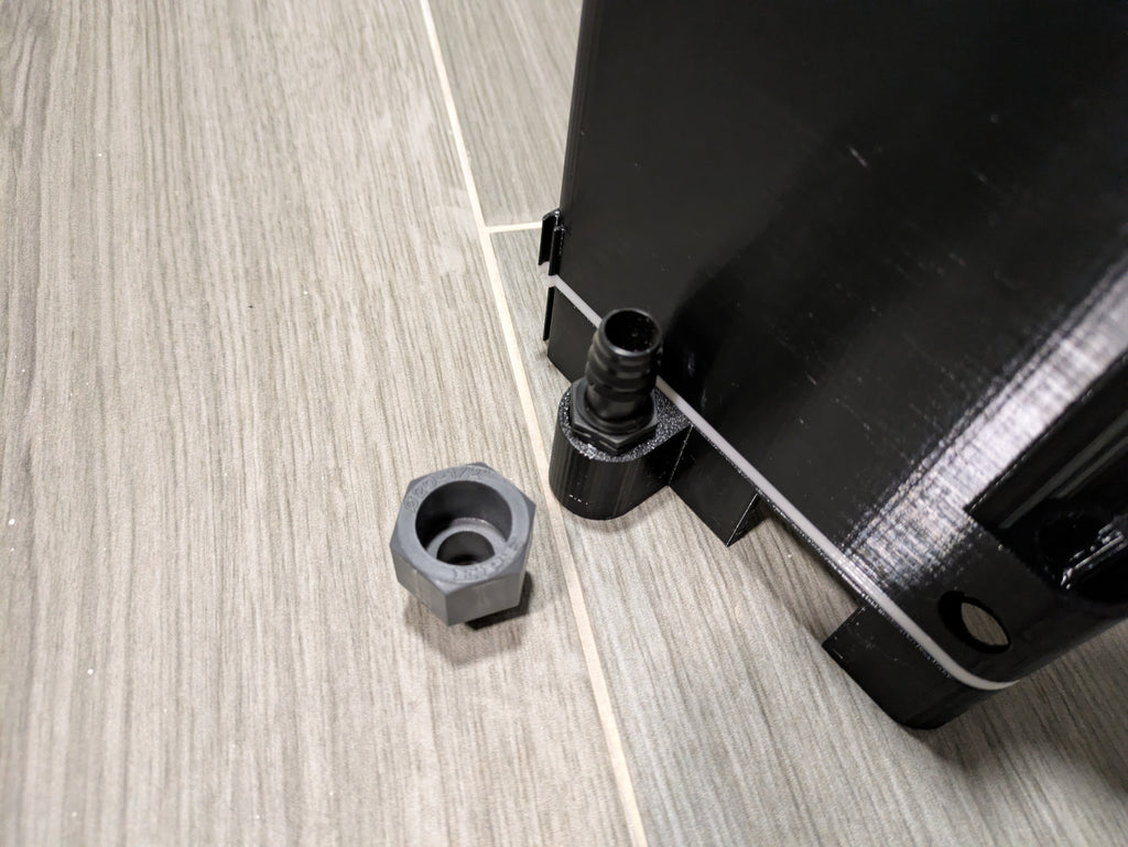 Reactor rectangular de alga Chaetomorpha/Caulerpa para sump