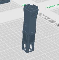 Coralero modular en estantería / estructura