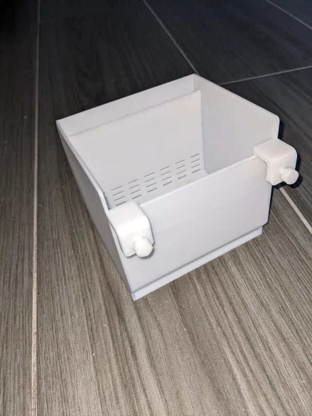 Caja filtrante para sump de acuario (120*100*100 mm) | Ideal para carbón, canutillos y pellets | Compatible con acuarios marinos y de agua dulce