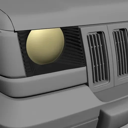 Marco adaptador faro LED circular Jeep Grand cherokee ZJ